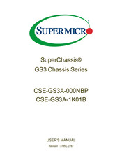 Supermicro SuperChassis GS3 Series User Manual