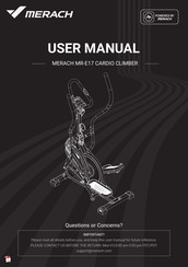 Merach MR-E17 User Manual
