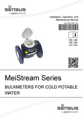 Xylem sensus MeiStream Series Installation, Operation And Maintenance Manual