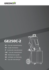 Greencut GE250C-2 Maintenance Manual