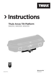 Thule Arcos 906310 Instructions Manual