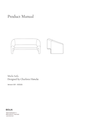 Bolia Mielo Sofa Product Manual