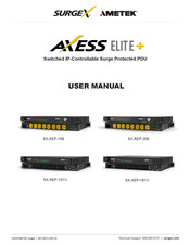 Ametek SURGEX AXESS ELITE+ SX-AEP-159 User Manual