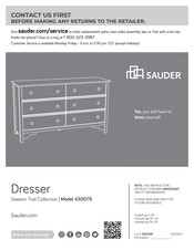 Sauder Dawson Trail 430079 Assembly Instructions Manual