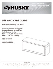 Husky 1001653245 Use And Care Manual