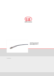 MICRO-EPSILON thermoMETER FI Operating Instructions Manual