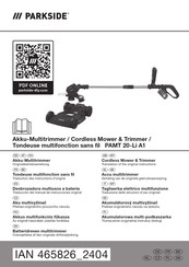 Parkside 465826 2404 Instructions Manual
