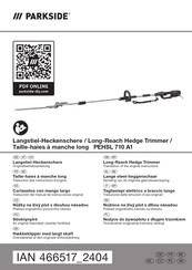 Parkside 466517 2404 Instructions Manual