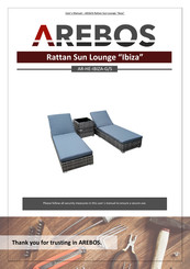 AREBOS Ibiza AR-HE-IBIZA-G User Manual