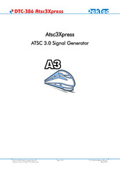 DekTec DTC-386 Atsc3Xpress Manual