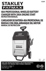 Stanley FATMAX BC200F Instruction Manual