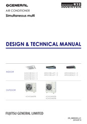 Fujitsu ARXG24KMLA Design & Technical Manual
