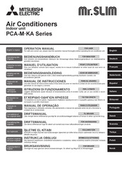 Mitsubishi Electric Mr.SLIM PCA-M100KA Operation Manual