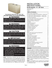 Lennox EL150KA Installation Instructions Manual