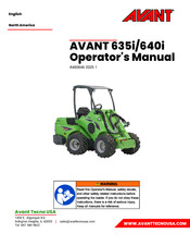 AVANT 640i Operator's Manual