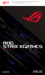 Asus ROG Strix XG27WCS User Manual