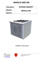 Charvet GMC0079 Installer's Instructions