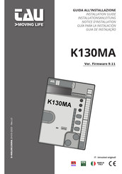 tau K130MA Installation Manual