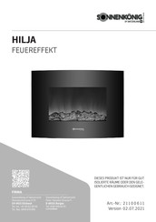 Sonnenkonig HILJA Instruction Manual