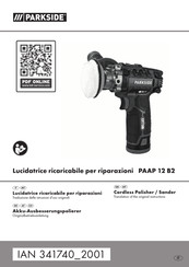 Parkside PAAP 12 B2 Translation Of The Original Instructions