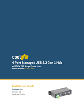 CoolGear CG-4PU3MGD Installation Manual
