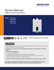 Navien NHB-150H Service Manual