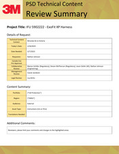 3M ExoFit XP 1102817 User Instructions
