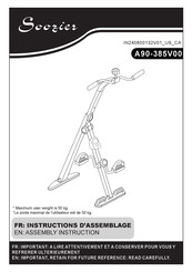 Soozier A90-385V00 Assembly Instruction Manual