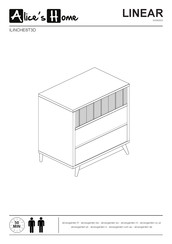 Alice's Home ILINCHEST3D Assembly Instructions Manual