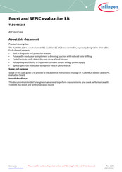 Infineon LITIX TLD6098-2ES Manual