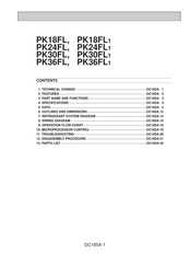 Mitsubishi Electric PK24FL Manual