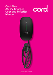 Cord One User's And Installer's Manual
