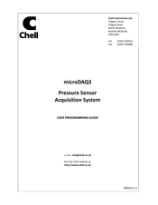 Chell MicroDAQ3 Programming Manual