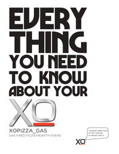 XO Appliance XOPIZZA1GAS Manual
