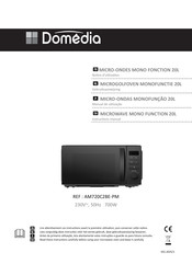 Domedia AM720C2BE-PM Instruction Manual
