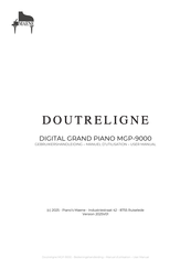 Maene Doutreligne MGP-9000 User Manual
