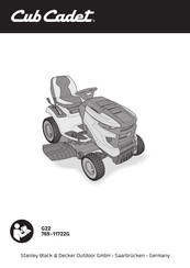Cub Cadet 769-11722G Manual