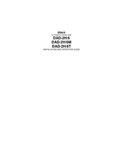 DISCO DAD 2H/6T Installation And Operation Manual