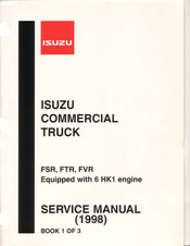 Isuzu FVR Service Manual