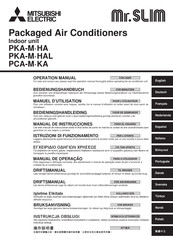 Mitsubishi Electric Mr.SLIM PCA-M-KA Operation Manual