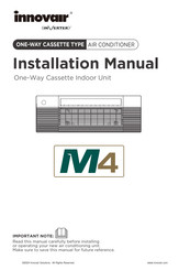 innovair MOS18H2BM0A Installation Manual