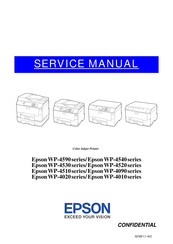 Epson WP-4010 Series Service Manual