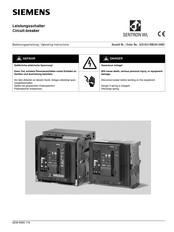 Siemens 3ZX1812-0WL00-0AN1 Operating Instructions Manual