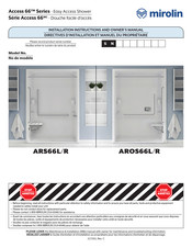 Mirolin ARS66R Installation Instructions And Owner's Manual