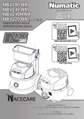 Numatic NACECARE NBV 220 NX Operating Instructions Manual