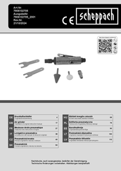 Scheppach 7906102705 Translation Of Original Instruction Manual