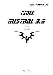 Fenix MISTRAL 3.5 Manual