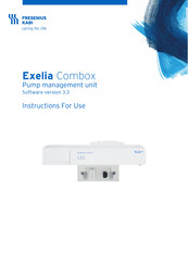 Fresenius Kabi Exelia Combox 3.1 Instructions For Use Manual