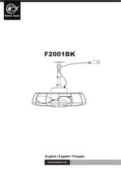 Parrot Uncle F2001BK Installation & Operating Instructions Manual