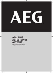 AEG A58LTR18 Original Instructions Manual